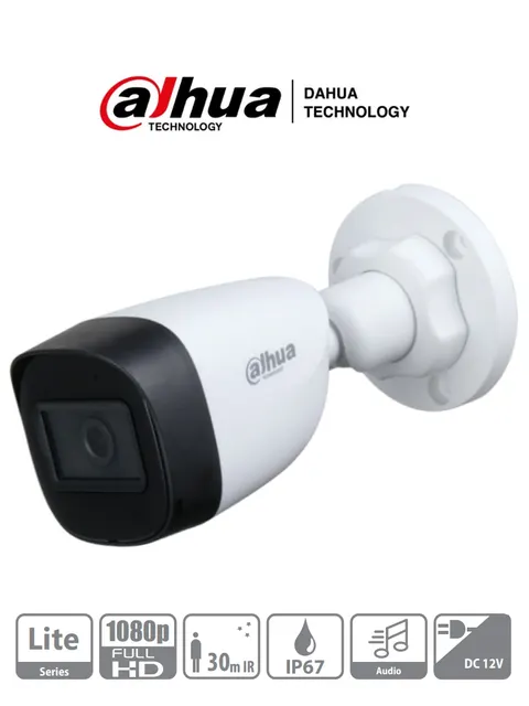 Cámara Dahua HDCVI Bala  Dahua Technology HAC-HFW1200CN-A — vista 3