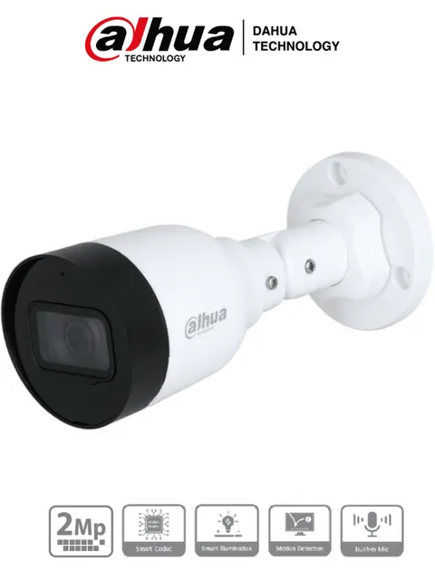 Cámara Bala  Dahua Technology DH-IPC-HFW1230S1-A-S5