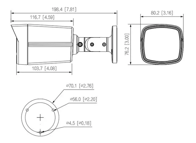 Cámara Bala Análoga Dahua Technology DH-HAC-HFW1801TLMN-IL-A — vista 3
