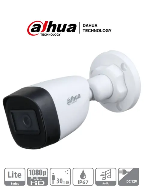 Cámara Balla Dahua Technology DH-HAC-HFW1200CN-A-0280B-S5