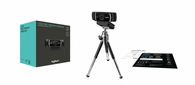 Cámara LOGITECH C922 — vista 3