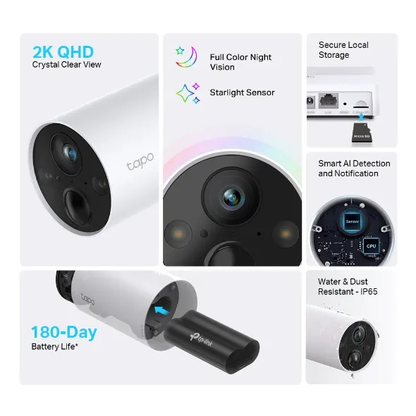Cámara Wifi TP-LINK TAPO C420S1 — vista 2