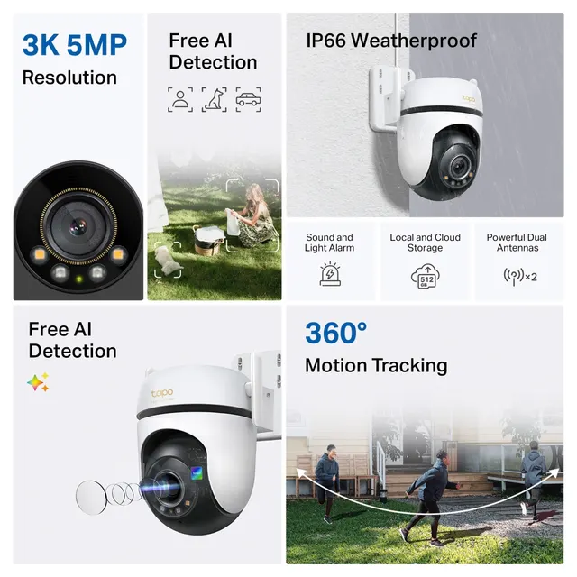Cámara Wi-fi TP-LINK TAPO C530WS — vista 5