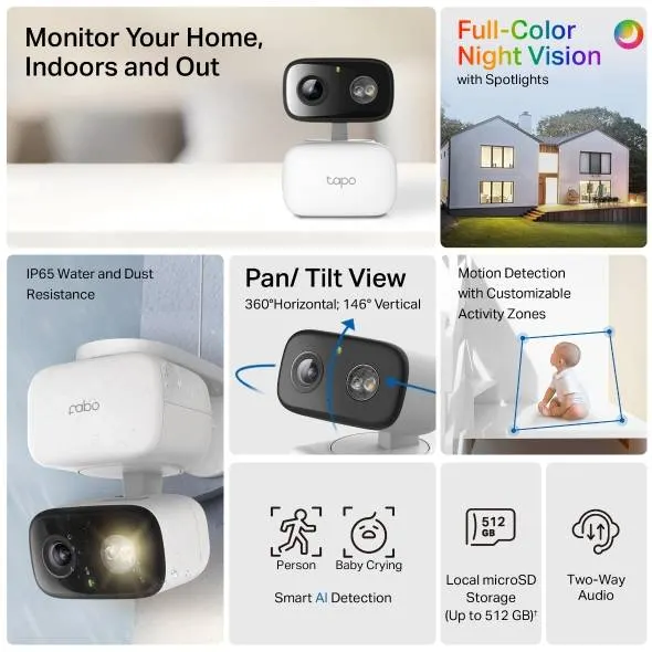 Cámaras WiFi TP-LINK TAPO C206 — vista 2