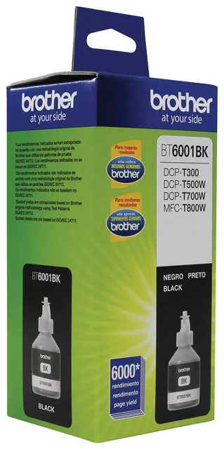 Botella de Tinta BROTHER BT6001BK — vista 2