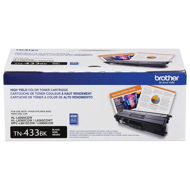 Tóner BROTHER TN433BK — vista 5