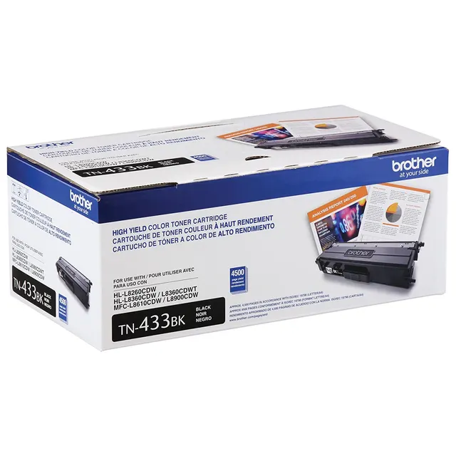 Tóner BROTHER TN433BK — vista 7