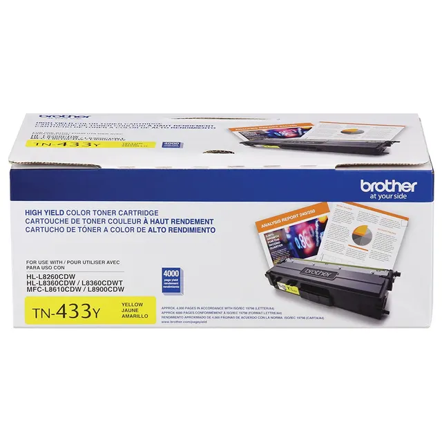 Tóner BROTHER TN433Y — vista 5