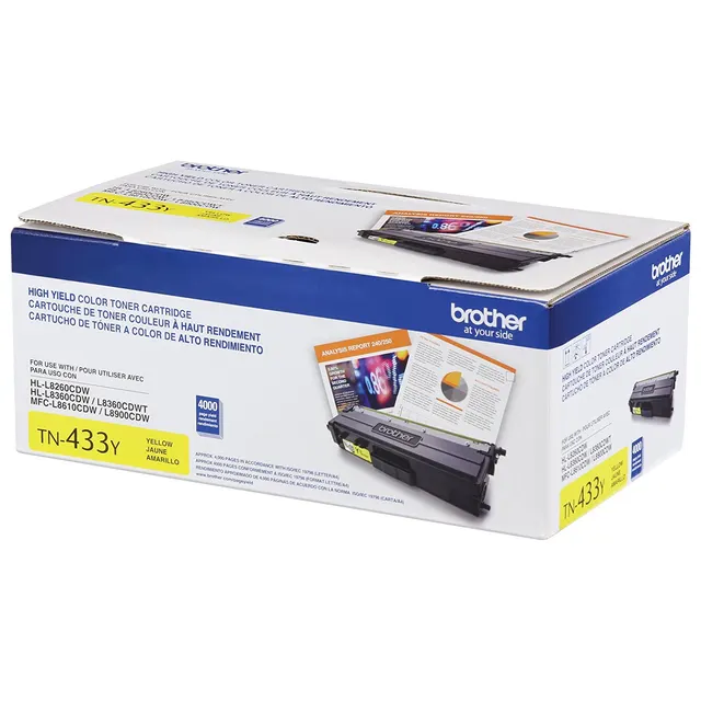 Tóner BROTHER TN433Y — vista 6
