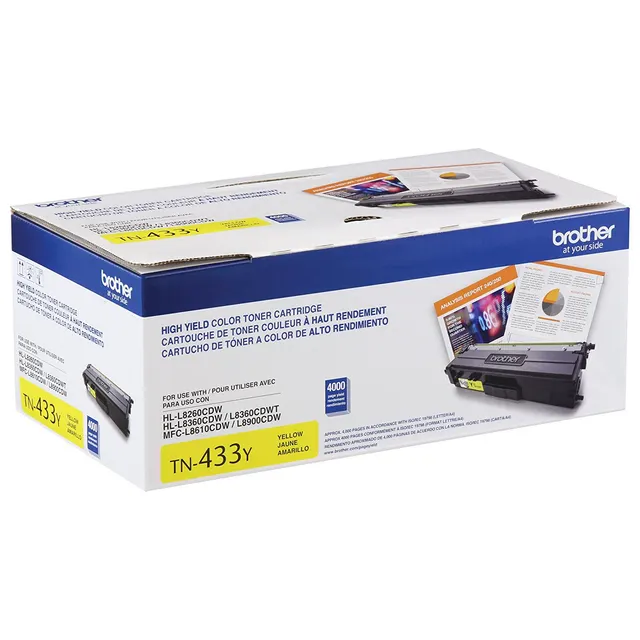 Tóner BROTHER TN433Y — vista 7