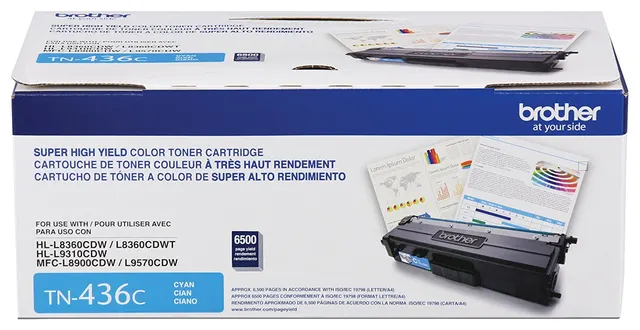Tóner BROTHER TN436C — vista 2