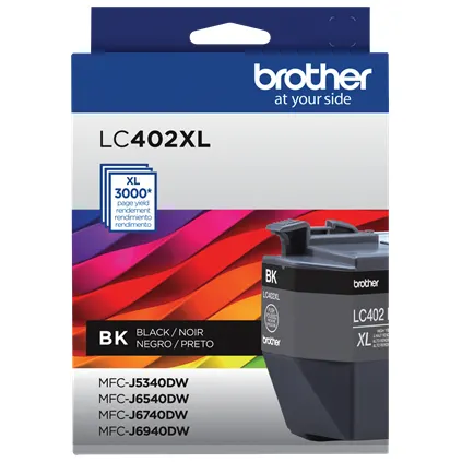 Cartucho BROTHER LC402XLBK — vista 2