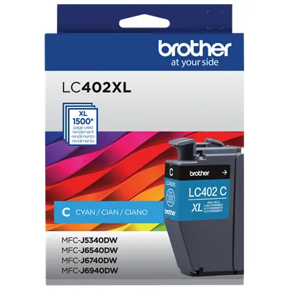 Cartuchos BROTHER LC402XLC — vista 2