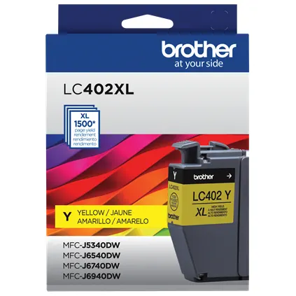 BROTHER LC402XLY — vista 2