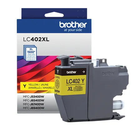 BROTHER LC402XLY — vista 3