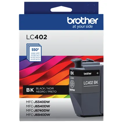 Cartuchos BROTHER  LC402BK — vista 2