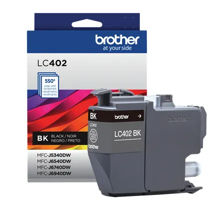 Cartuchos BROTHER  LC402BK — vista 3
