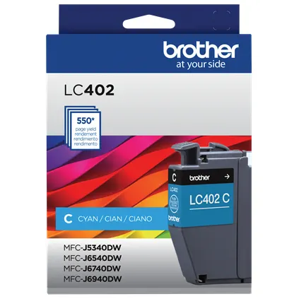 Cartucho BROTHER LC402C — vista 2