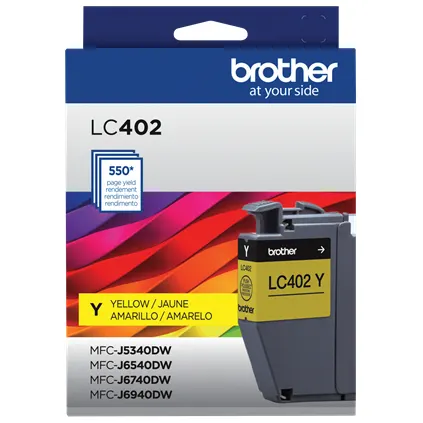 CARTUCHOS BROTHER LC402Y — vista 2