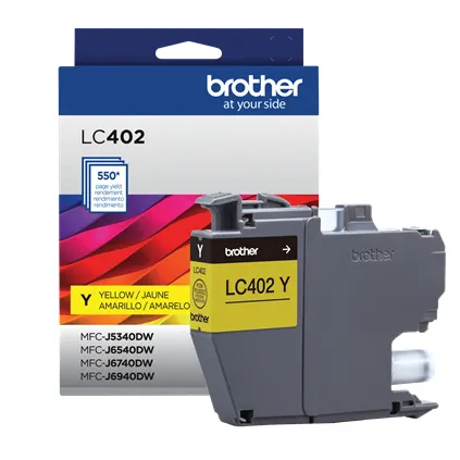 CARTUCHOS BROTHER LC402Y — vista 3