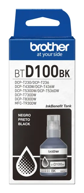 Tinta BROTHER BTD100BK — vista 2