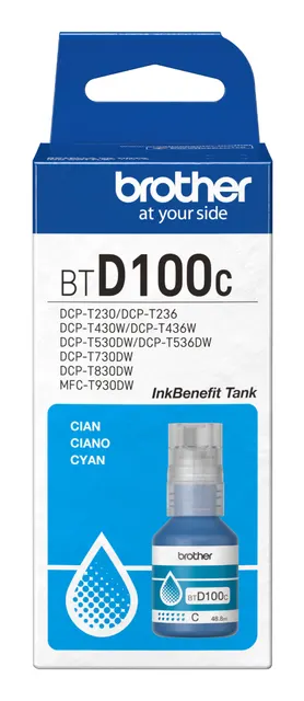 Tinta BROTHER BTD100C — vista 2