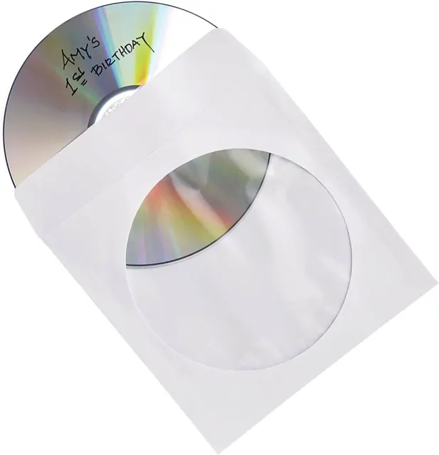 Sobre de papel para CD/DVD VERBATIM Sobre de Papel CD/DVD — vista 2