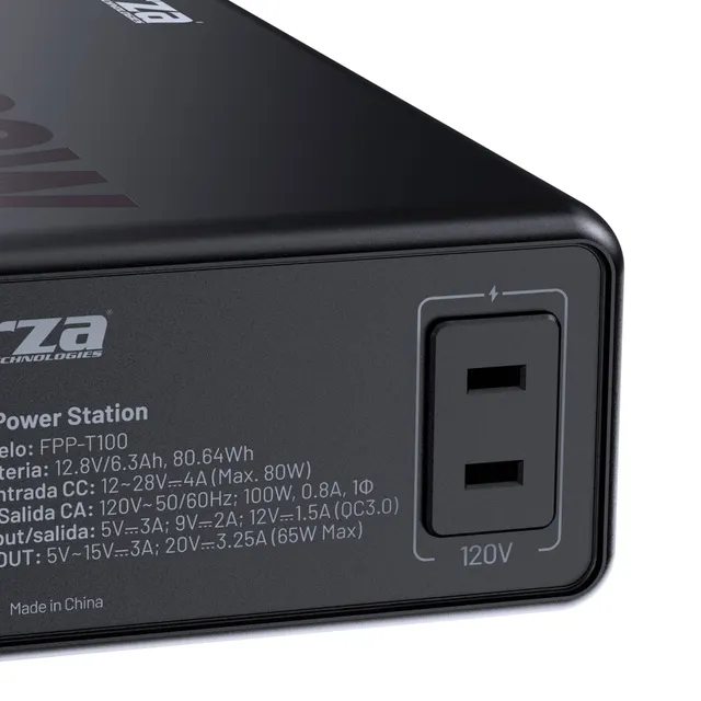 Power bank FORZA FPP-T100 — vista 5