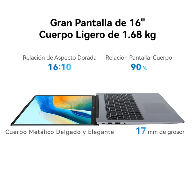 Laptops HUAWEI 53014MSJ — vista 3