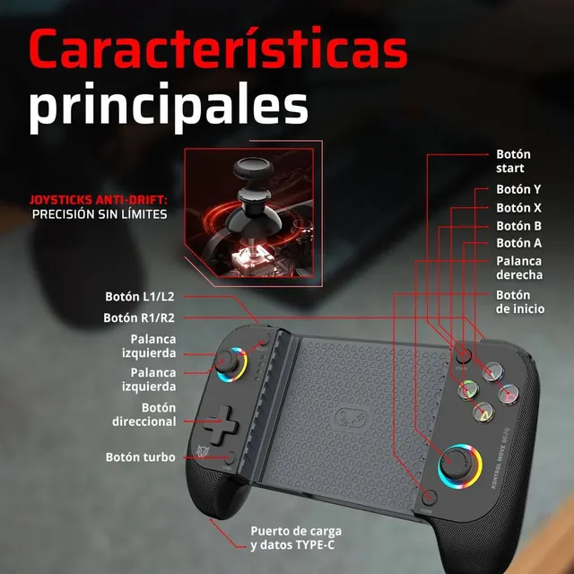 Controles Gaming Balam Rush G626 — vista 4
