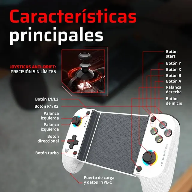 Controles Gaming Balam Rush  BR-940481 — vista 4