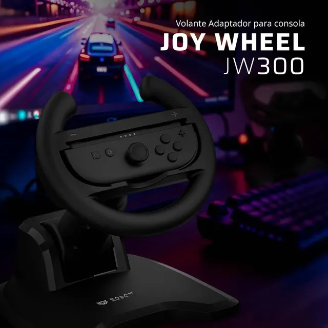 Controles Gaming Balam Rush JOY WHEEL JW300 — vista 4