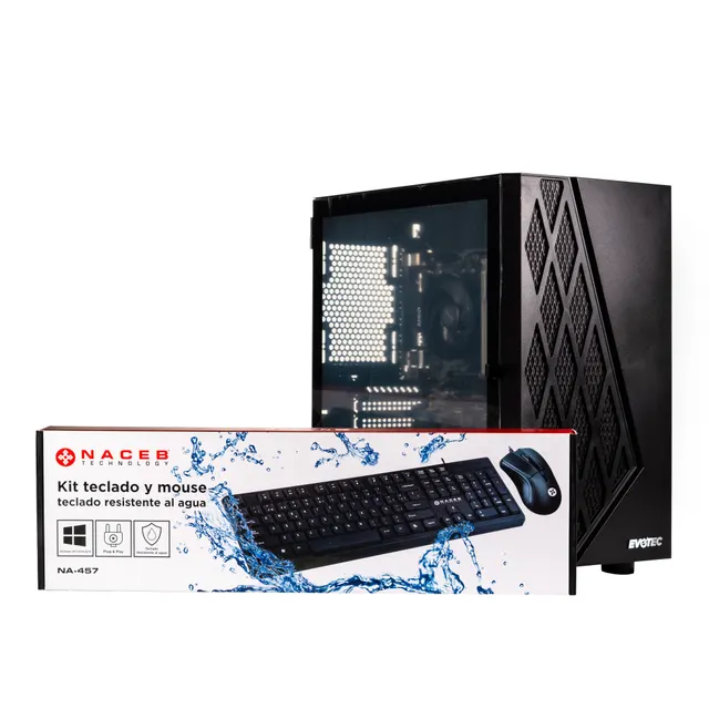 PCs de Escritorio Gaming EVOTEC EV-R556GT-VERTEC — vista 2