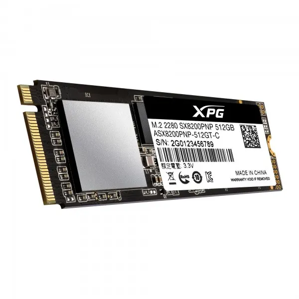 SSD ADATA ASX8200PNP-512GT-C — vista 2