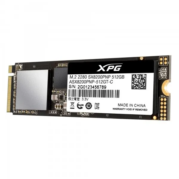 SSD ADATA ASX8200PNP-512GT-C — vista 3