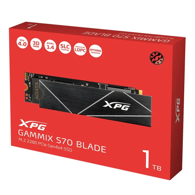 Unidad de Estado Sólido XPG  ADATA GAMMIX S70 BLADE — vista 7