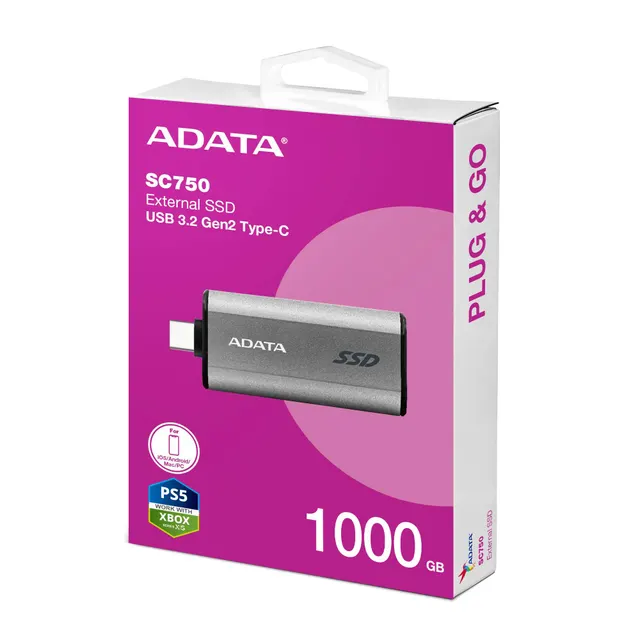 SSD ADATA SC750 — vista 5