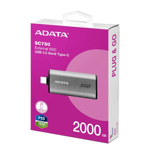 SSD ADATA SC750 — vista 4