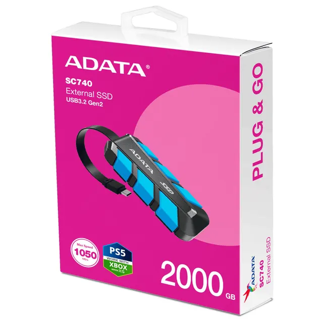 SSD ADATA SC740 — vista 4