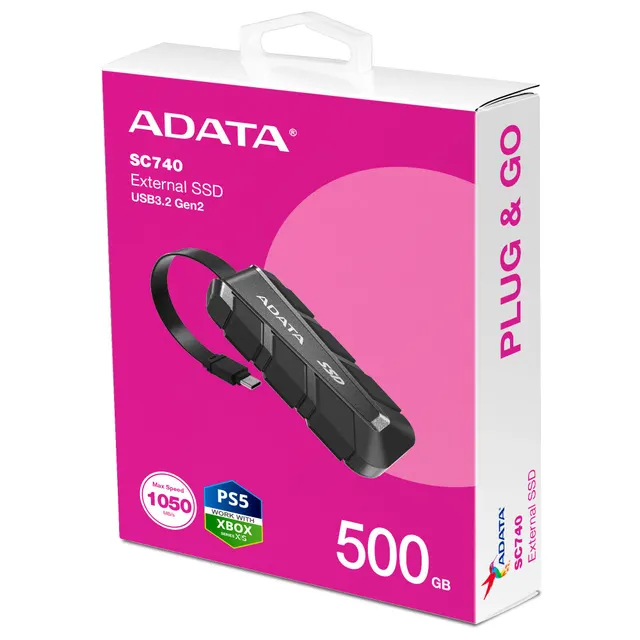 SSD ADATA SC740 — vista 4