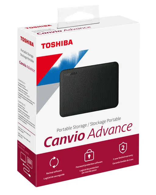 Disco Duro Externo  TOSHIBA Canvio Advance V10 — vista 4