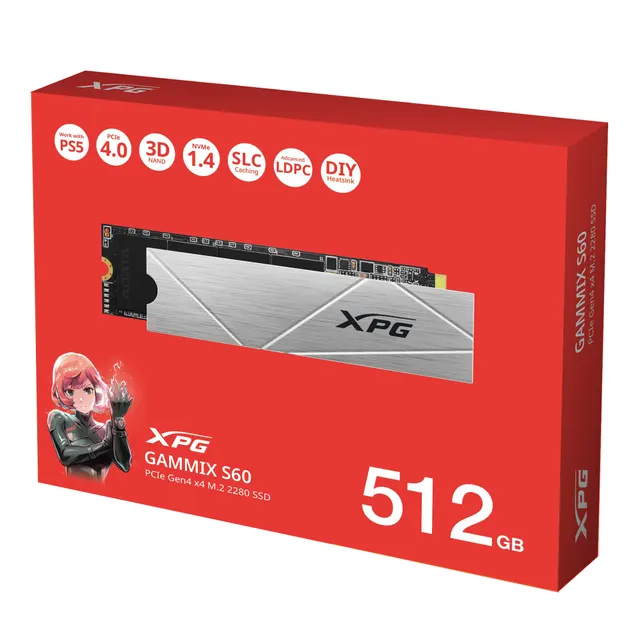 Unidad de estado solido  ADATA GAMMIX S60 — vista 5