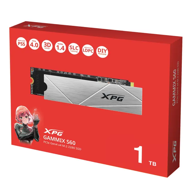Unidad de estado solido ADATA GAMMIX S60 — vista 5