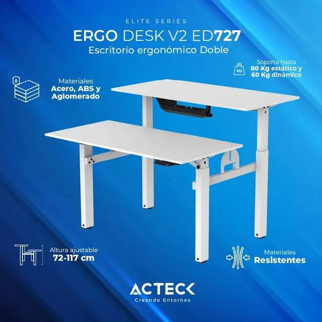 Escritorio ACTECK ED727 — vista 4
