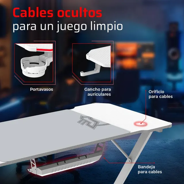 Escritorio Gaming Balam Rush MRX6000 — vista 3