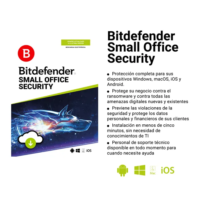 Small Office Security BITDEFENDER ESD — vista 4