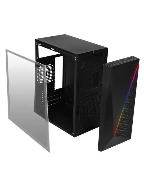 Gabinete  ACTECK KIOTO GC460 RGB ESSENTIAL — vista 2