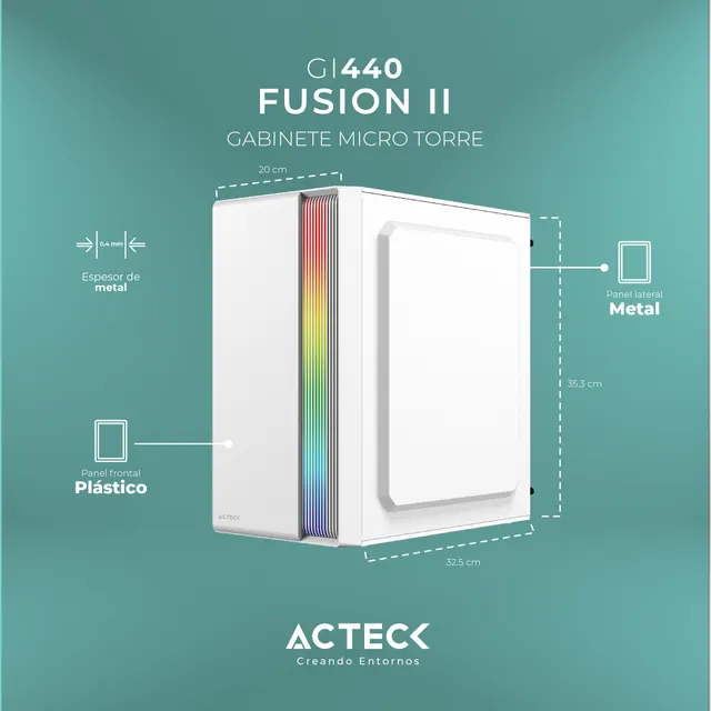 Gabinete ACTECK GI440 — vista 4