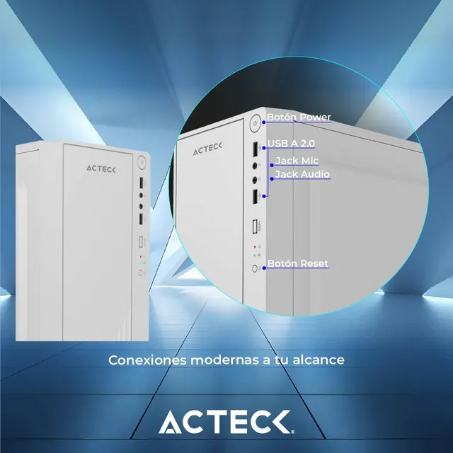 Gabinetes para computadoras ACTECK GC220F — vista 4