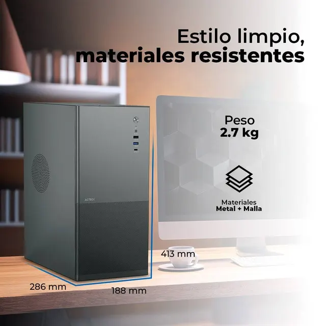 Gabinetes para Computadoras ACTECK REX MAX GM757 — vista 4